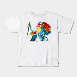 Native American Paint Kids T-Shirt